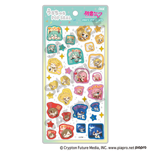 『初音ミク』うるちゅるPOP SEAL ピアプロキャラクターズ
