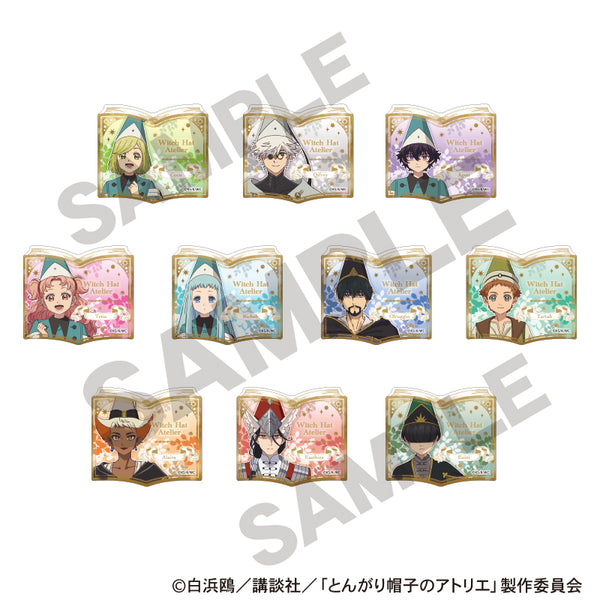 『とんがり帽子のアトリエ』トレーディング本型アクリルクリップ【BOX】