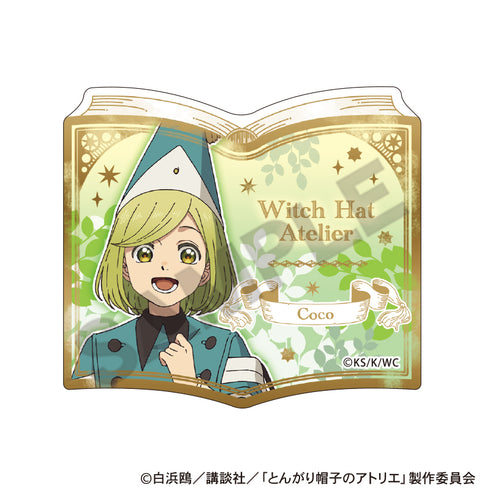 『とんがり帽子のアトリエ』トレーディング本型アクリルクリップ【BOX】