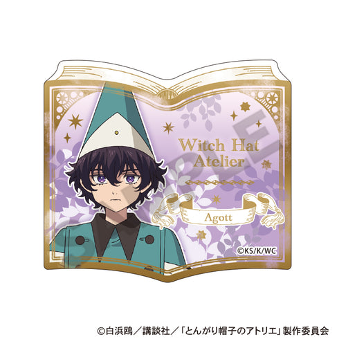 『とんがり帽子のアトリエ』トレーディング本型アクリルクリップ【BOX】