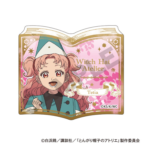 『とんがり帽子のアトリエ』トレーディング本型アクリルクリップ【BOX】