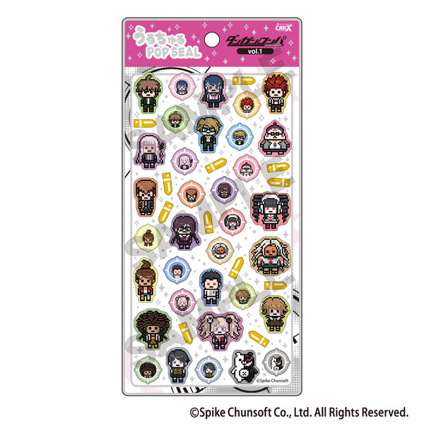『ダンガンロンパ シリーズ』うるちゅるPOP SEAL ダンガンロンパ
