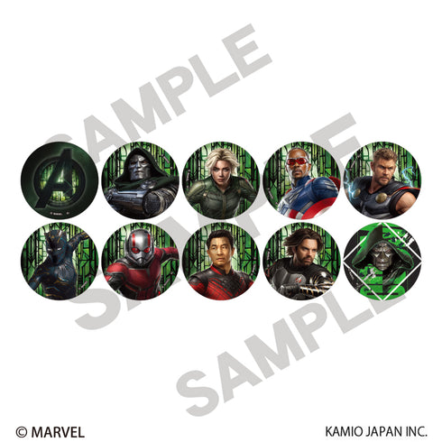 『アベンジャーズ/ドゥームズデイ』シークレットメタル缶バッジ【BOX】