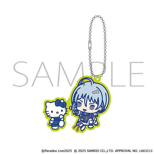 『Paradox Live』ラバーキーホルダー/棗 リュウ×ハローキティ サンリオキャラクターズ