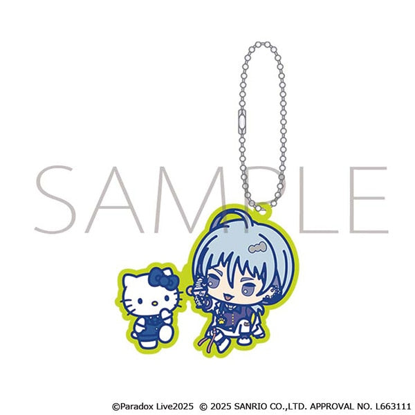 『Paradox Live』ラバーキーホルダー/棗 リュウ×ハローキティ サンリオキャラクターズ
