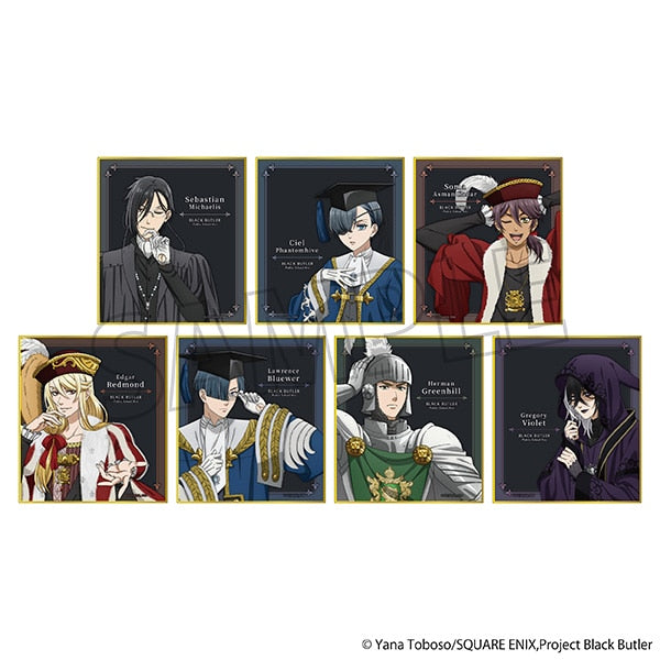 黒執事　色紙 黒執事 -寄宿学校編-』ミニ色紙コレクション【BOX】 - Anime Store.JP