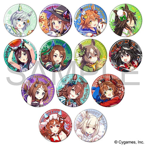 『ウマ娘 プリティーダービー』キャラバッジコレクション/B 熱血ハチャメチャ大感謝祭!