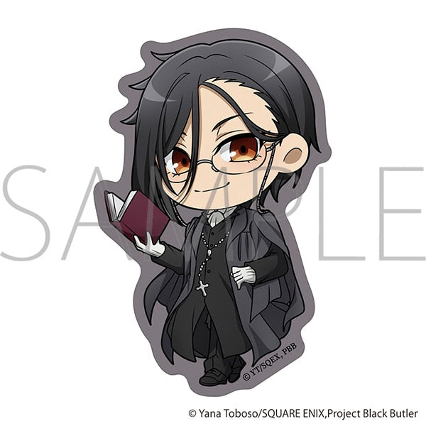 『黒執事 -寄宿学校編-』ダイカットステッカー/セバスチャン・ミカエリス