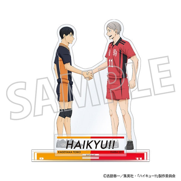 『ハイキュー!!』アクリルスタンド/影山飛雄・灰羽リエーフ