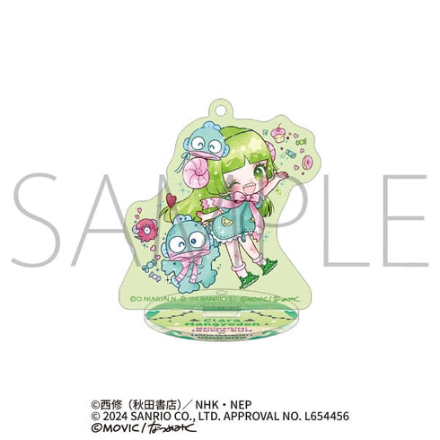 『魔入りました!入間くん×サンリオキャラクターズ』スタンド付きアクリルキーホルダー/クララ×ハンギョドン<DOLLY MIX(どーりーみっくす)>