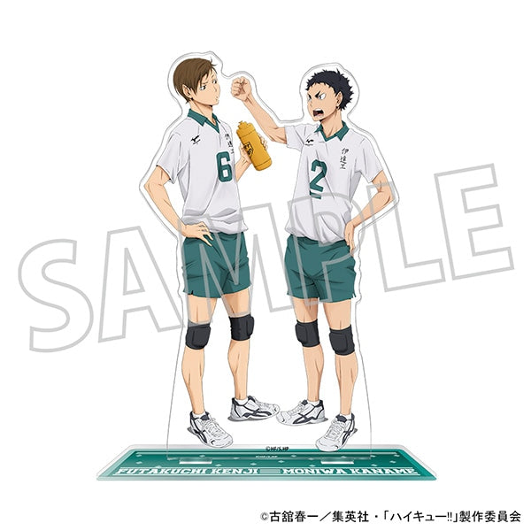 "Haikyu!!" Acrylic Stand / Kenji Futaguchi & Kaname Shonai