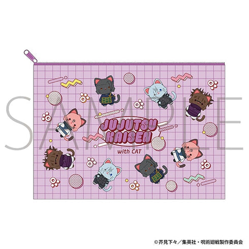 『呪術廻戦 第2期』呪術廻戦 第2期 withCAT illustration Ver. クリアポーチ B