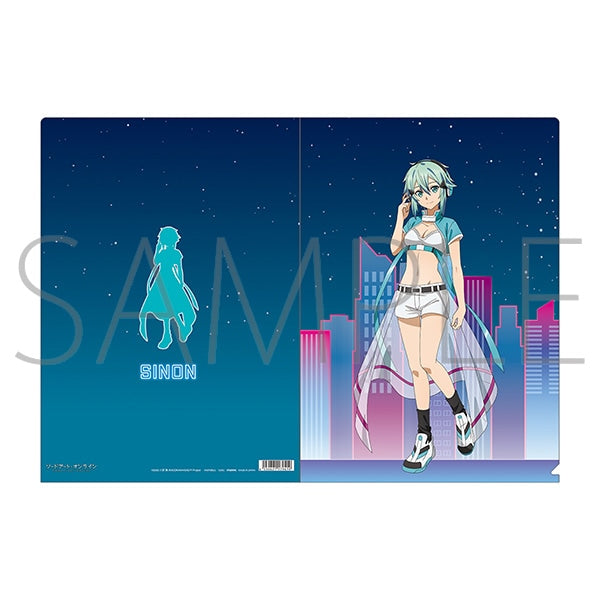 SAOのクリアファイル 送料無料☆ALO A4クリアファイル/SAOソードアートオンライン94