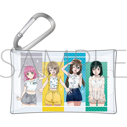 『ラブライブ!虹ヶ咲学園スクールアイドル同好会』カラビナ付きクリアケース/1年生
