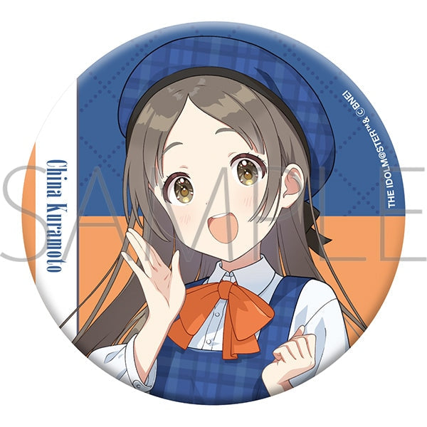 『学園アイドルマスター』グリッター缶バッジ/倉本 千奈
