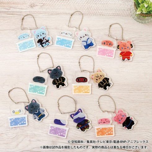 『銀魂』withCAT photograph Ver. おやすみスライドアクリルキーホルダーコレクション【BOX】