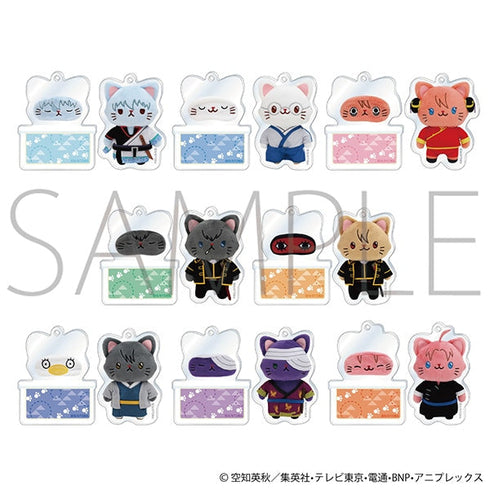 『銀魂』withCAT photograph Ver. おやすみスライドアクリルキーホルダーコレクション【BOX】