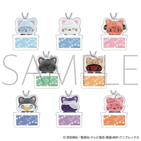 『銀魂』withCAT photograph Ver. おやすみスライドアクリルキーホルダーコレクション【BOX】