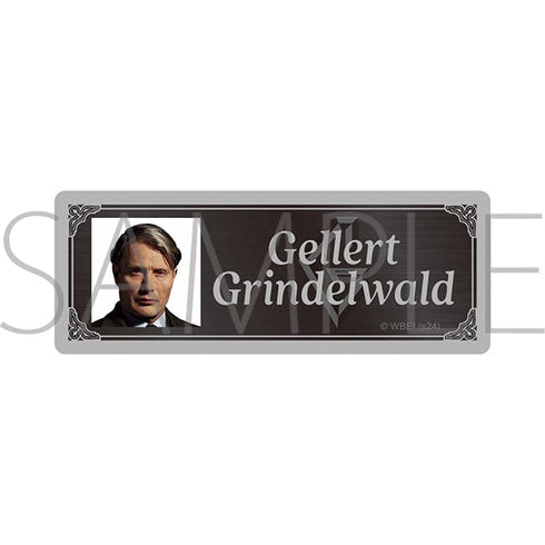 『ファンタスティック・ビースト』ネームプレート/Gellert Grindelwald