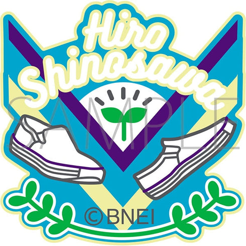 "Gakuen Idolmaster" Embroidered Patch Sticker / Hiroshi Shinozawa