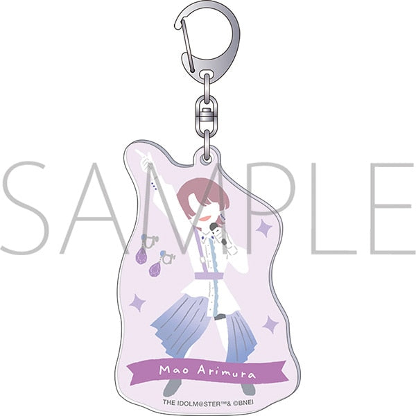 『学園アイドルマスター』アクリルキーホルダー/ゆるパレット 有村 麻央