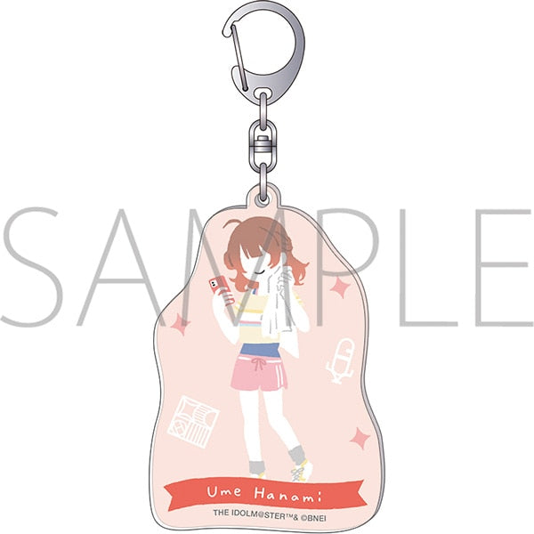『学園アイドルマスター』アクリルキーホルダー/ゆるパレット 花海 佑芽