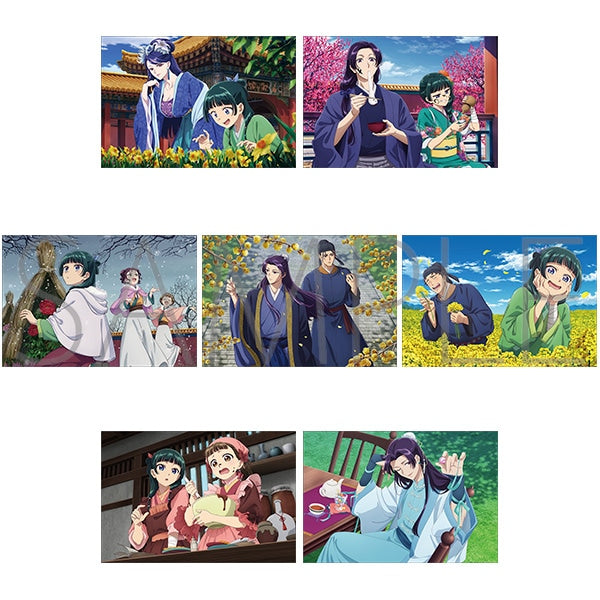 『薬屋のひとりごと』ポストカードセットvol.2(水仙、正月、寒牡丹、蝋梅、菜の花、バレンタイン、ホワイトデー)