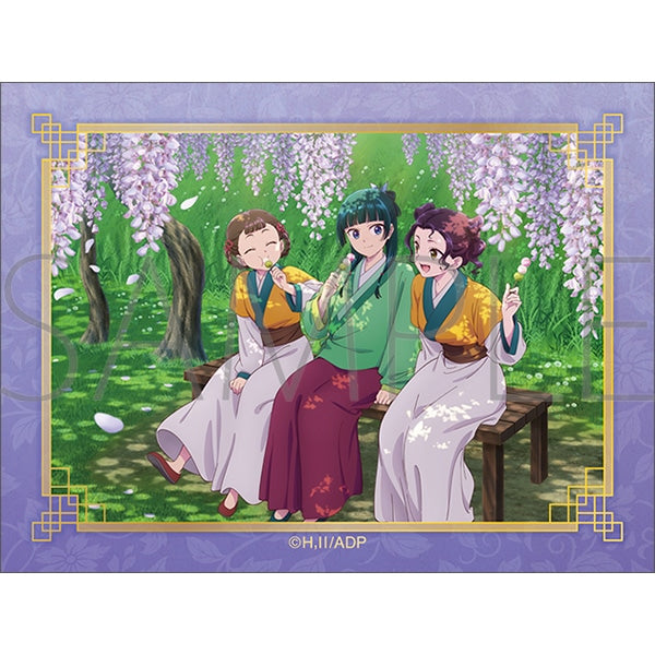 『薬屋のひとりごと』ステッカー/藤の花