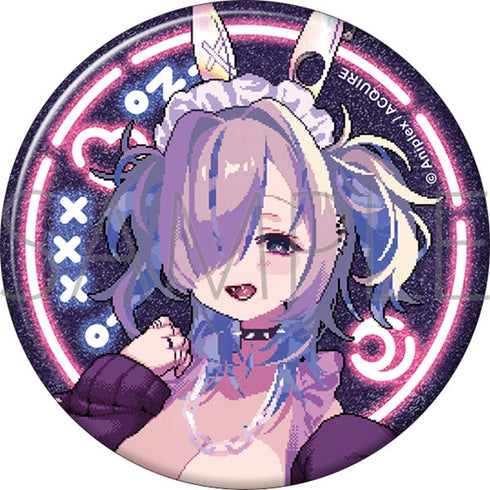 『Hookah Haze』グリッター缶バッジ/愛上あむ