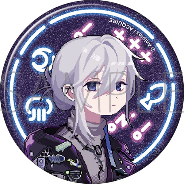 『Hookah Haze』グリッター缶バッジ/炭木トオル