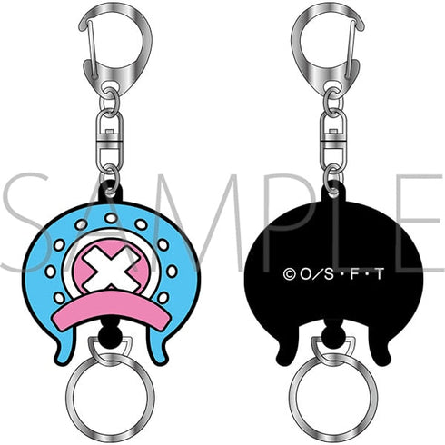 『ONE PIECE』帽子型ラバーリールキーホルダー/チョッパー