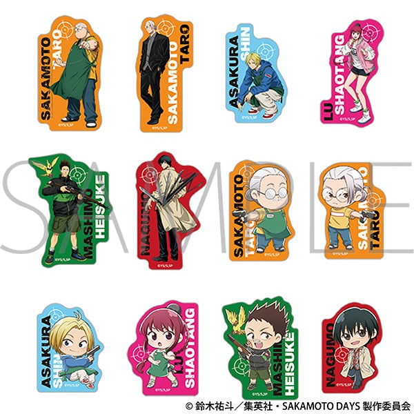 『SAKAMOTO DAYS』トレーディングダイカットステッカー【BOX】