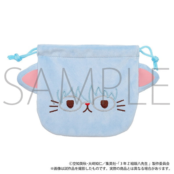『3年Z組銀八先生』withCAT お顔巾着/坂田銀八