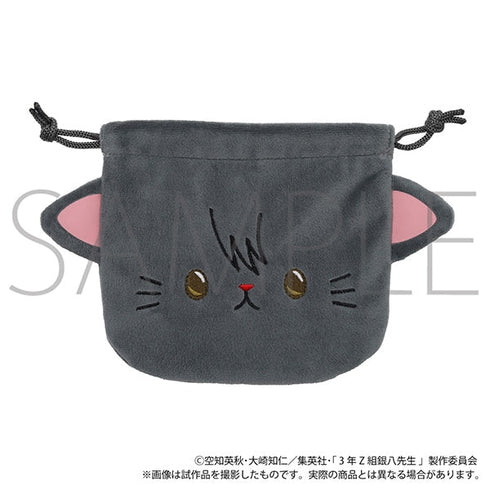 『3年Z組銀八先生』withCAT お顔巾着/桂小太郎