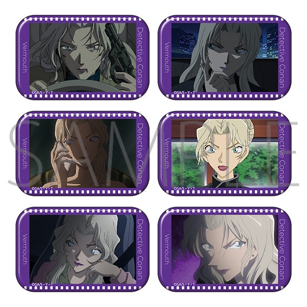 名探偵コナン』スクエア缶バッジコレクション/ベルモット【BOX