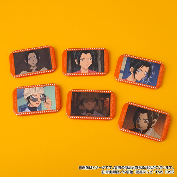 『名探偵コナン』スクエア缶バッジコレクション/上原由衣【BOX】