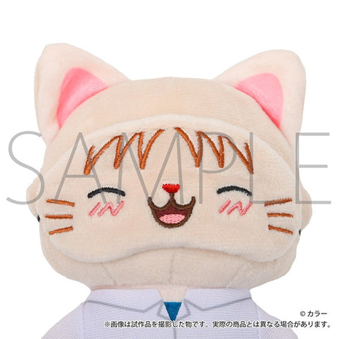 『ヱヴァンゲリヲン新劇場版』withCATアイマスク付きぬいぐるみキーホルダー/碇シンジ