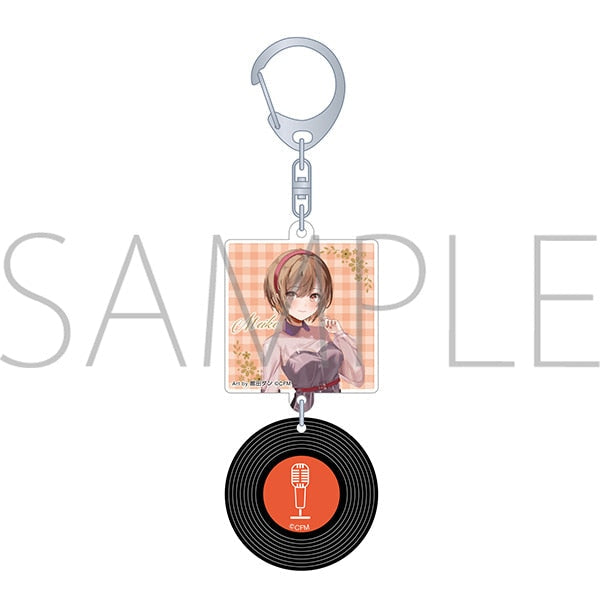 『初音ミクシリーズ』レコード風キーホルダー/レジャフェス E MEIKO