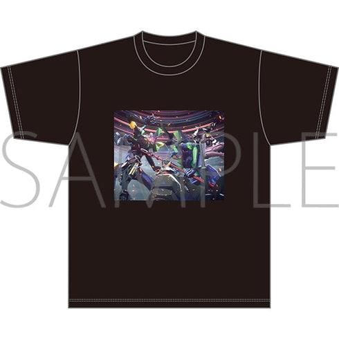 『エヴァンゲリオン』Tシャツ/第13号機リーチ(黒、フリーサイズ)、ぱちんこシン・エヴァンゲリオン