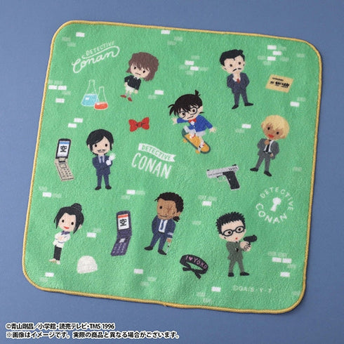 "Detective Conan" Hand Towel / Yuru Palette E Design