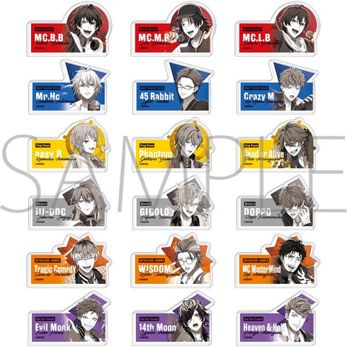 『ヒプノシスマイク -Division Rap Battle-』MCネームバッジコレクション【BOX】