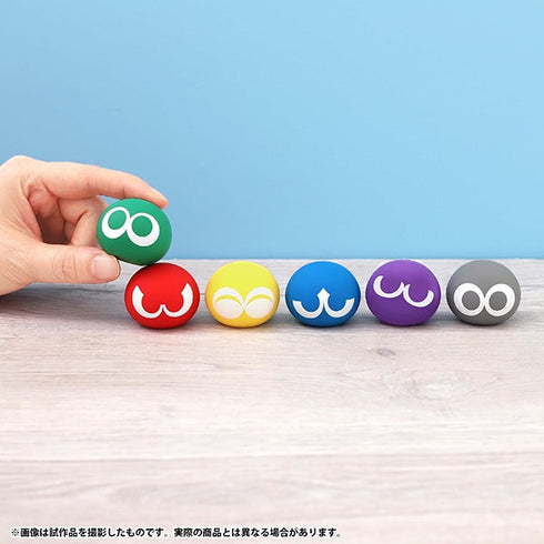 『ぷよぷよ』ラバーフィギュアセット(ぷよぷよ6種+カーバンクル)