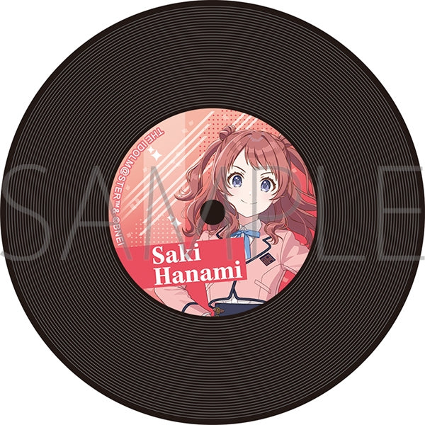 『学園アイドルマスター』レコード風コースター/花海咲季