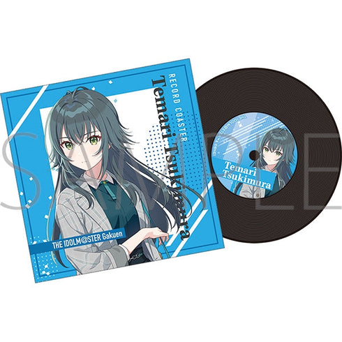 『学園アイドルマスター』レコード風コースター/月村手毬