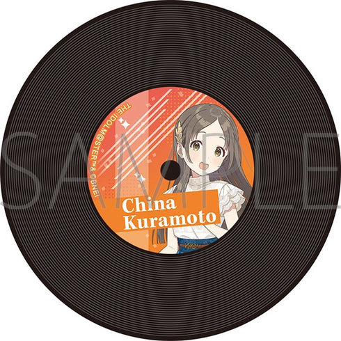 『学園アイドルマスター』レコード風コースター/倉本千奈