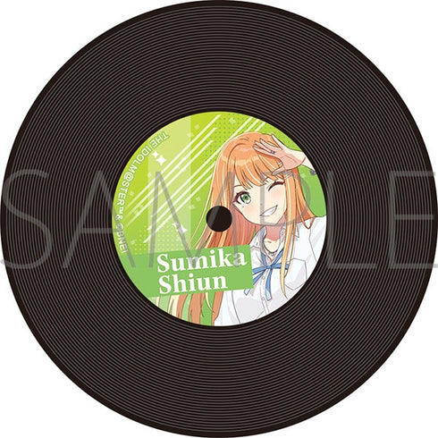 『学園アイドルマスター』レコード風コースター/紫雲清夏