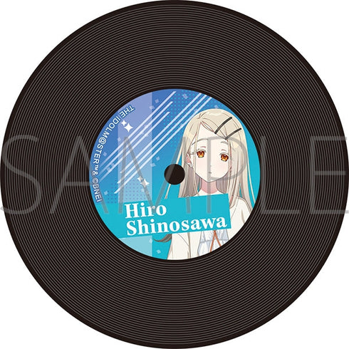 『学園アイドルマスター』レコード風コースター/篠澤 広