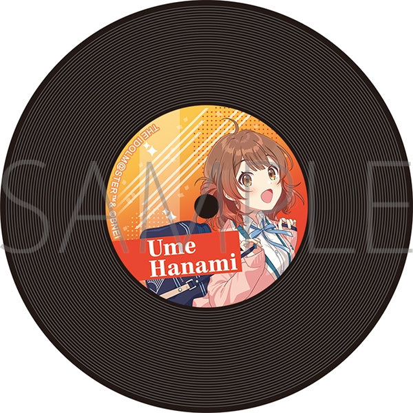 『学園アイドルマスター』レコード風コースター/花海佑芽