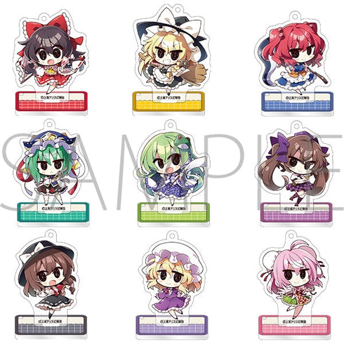 『東方Project』スタンド付きアクリルキーホルダーコレクション【BOX】