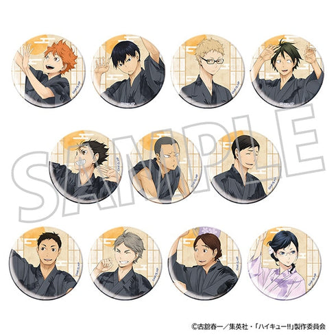 『ハイキュー!!』和紙風缶バッジコレクション【BOX】